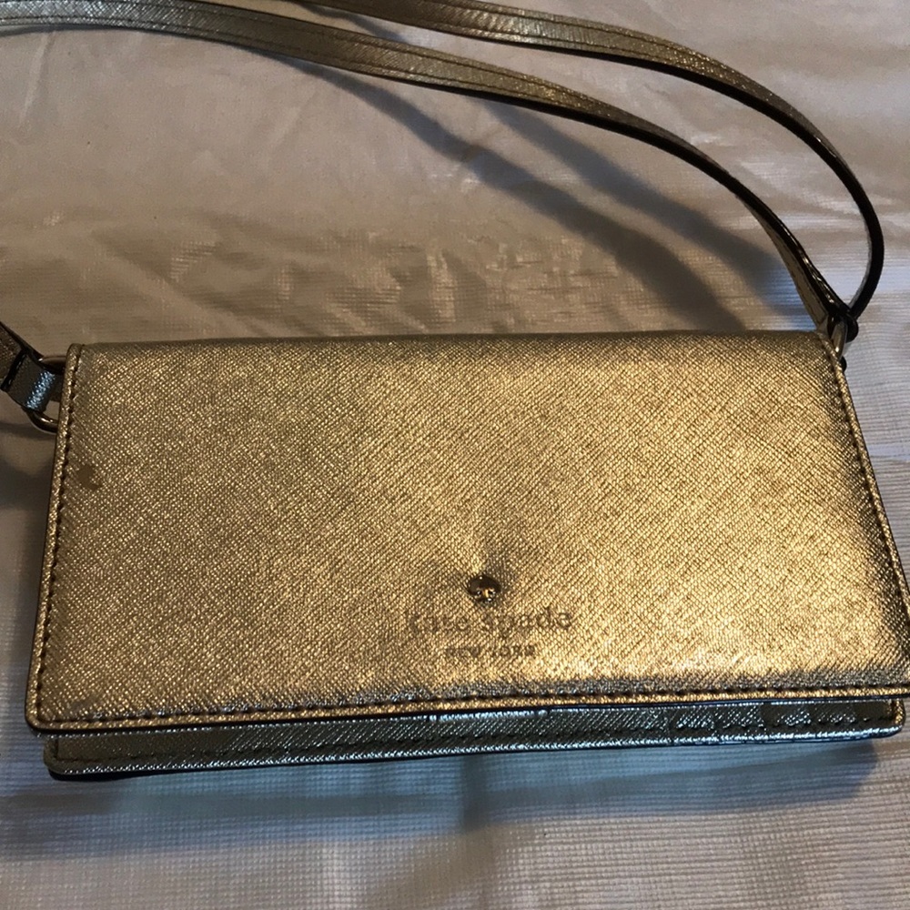 Kate Spade cell phone crossbody wallet